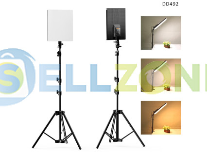 Ισχυρό LED πάνελ 80W Ορθογώνιο φωτισμό για βίντεο και φωτογραφίες – DD492